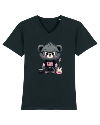 Pink Punk -gray bear 1 Black