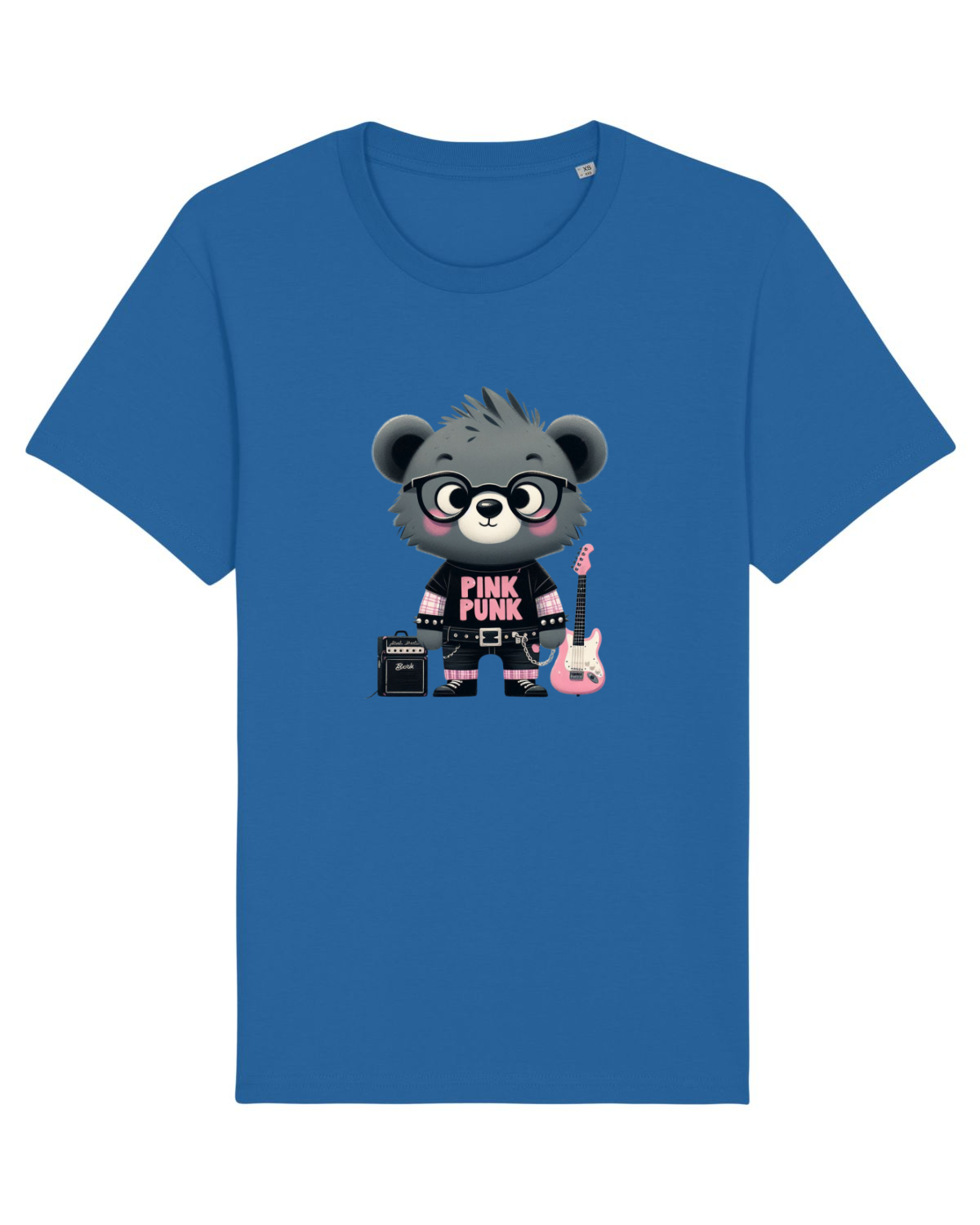Tricou mânecă scurtă Unisex Rocker Royal Blue