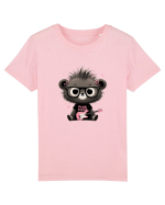 Pink Punk -gray bear 2 Tricou mânecă scurtă  Copii Mini Creator