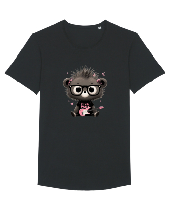 Pink Punk -gray bear 2 Black