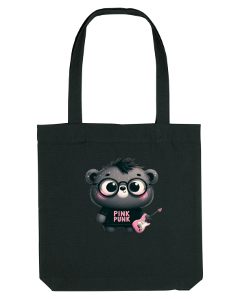 Pink Punk -gray bear 3 Black