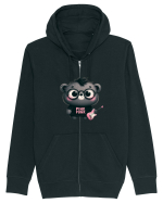 Pink Punk -gray bear 3 Hanorac cu fermoar Unisex Connector