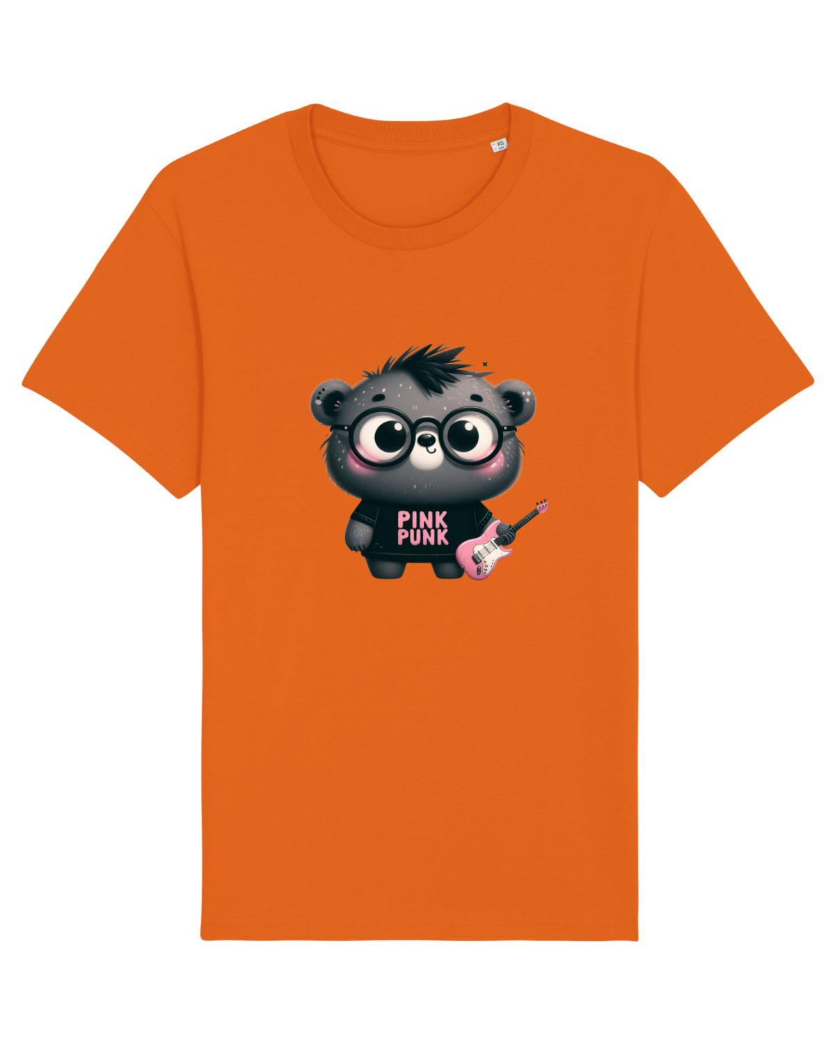 Tricou mânecă scurtă Unisex Rocker Bright Orange