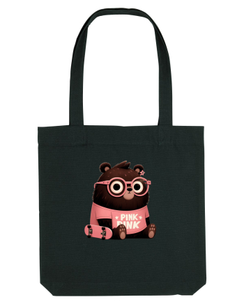 Pink Punk -gray bear 4 Black