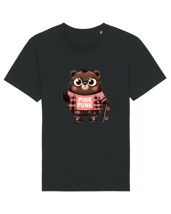 Pink Punk -gray bear 5 Black