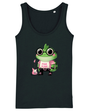 Pink Punk -green toad 1 Black