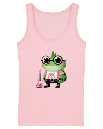 Pink Punk -green toad 1 Cotton Pink