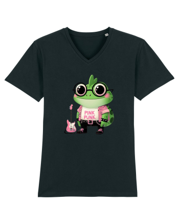 Pink Punk -green toad 1 Black