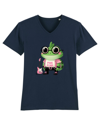 Pink Punk -green toad 1 French Navy