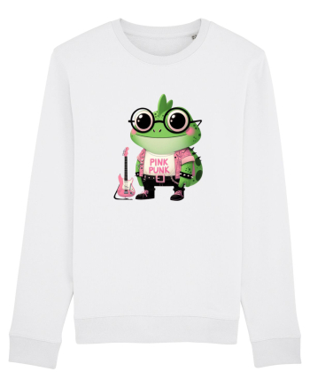 Pink Punk -green toad 1 White