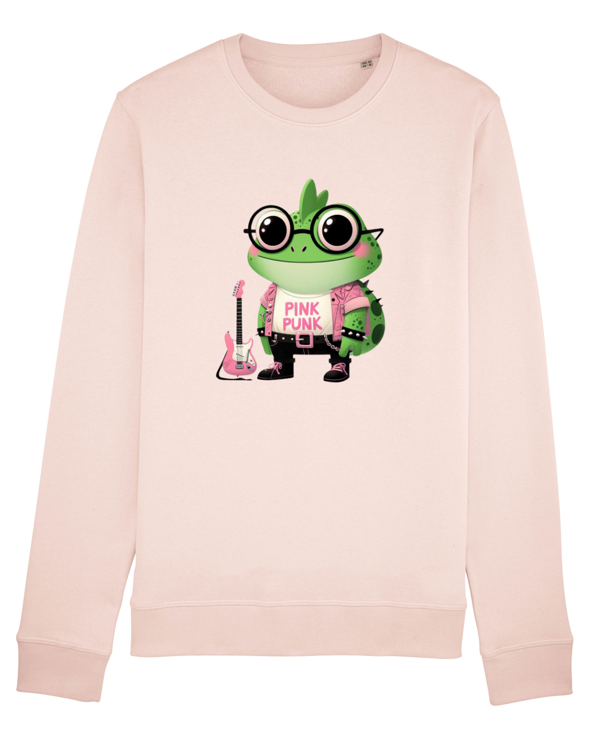 Bluză mânecă lungă Unisex Rise Candy Pink
