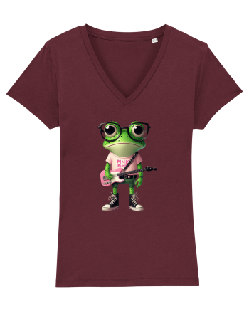 Pink Punk -green toad 2 Burgundy