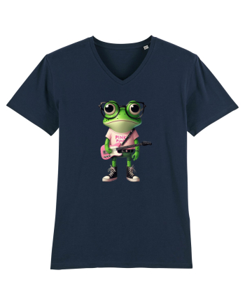 Pink Punk -green toad 2 French Navy