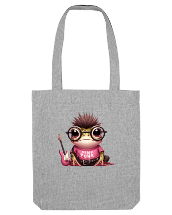 Pink Punk -green toad 3 Heather Grey