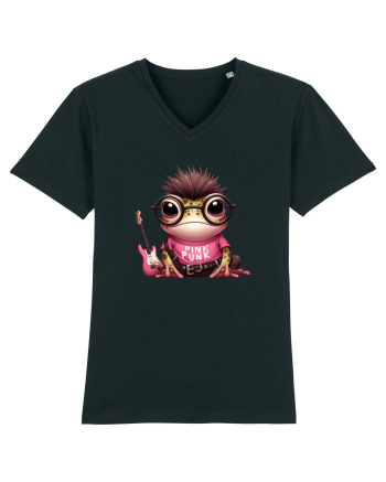 Pink Punk -green toad 3 Black