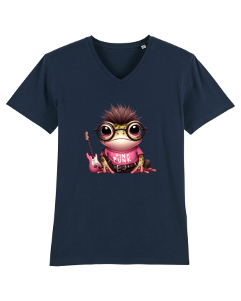 Pink Punk -green toad 3 French Navy