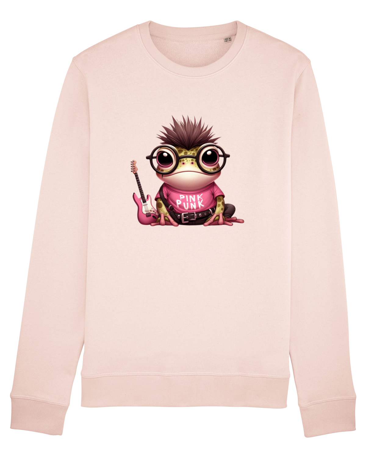 Bluză mânecă lungă Unisex Rise Candy Pink