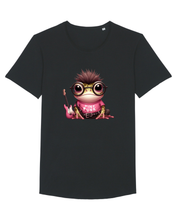 Pink Punk -green toad 3 Black