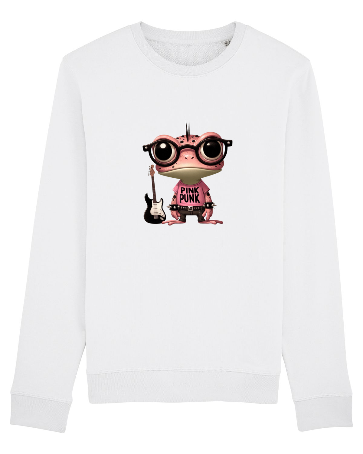 Bluză mânecă lungă Unisex Rise White
