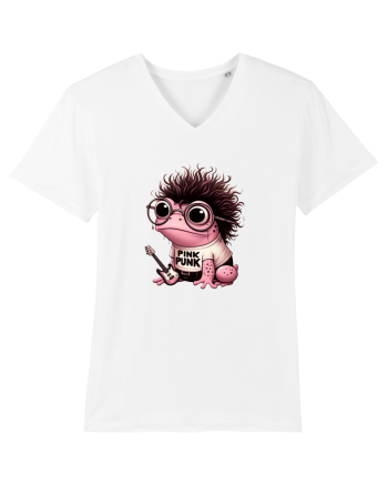 Pink Punk -pink toad 4 White
