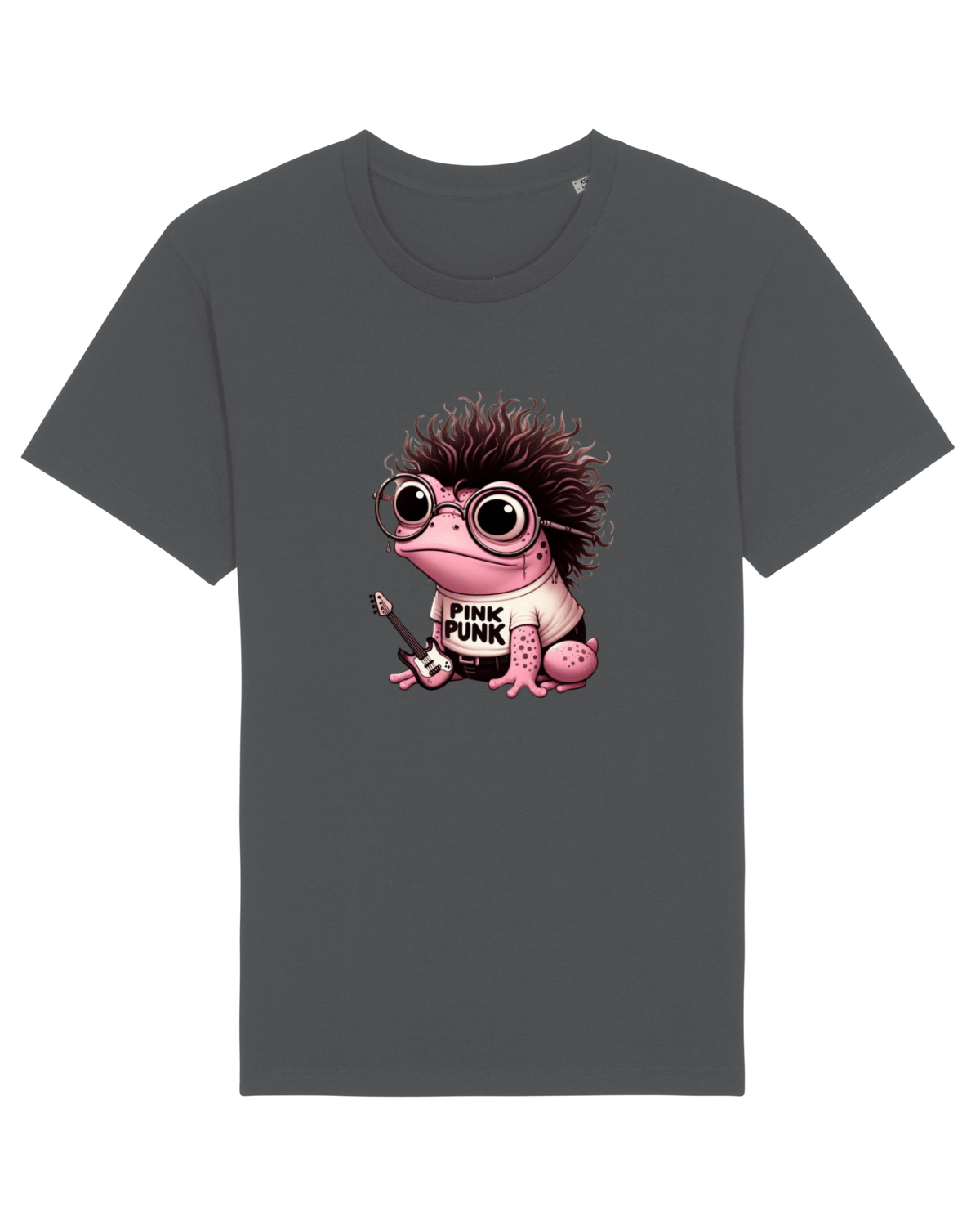 Tricou mânecă scurtă Unisex Rocker Anthracite