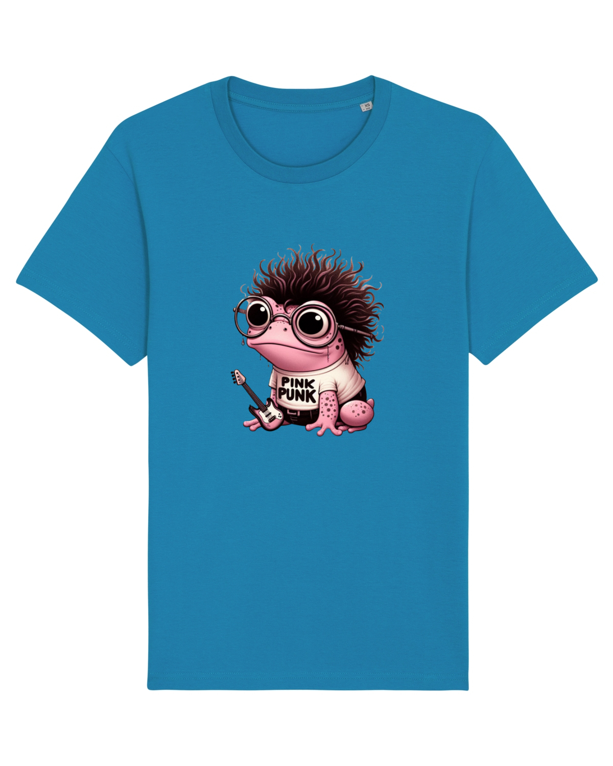 Tricou mânecă scurtă Unisex Rocker Azur