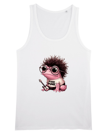 Pink Punk -pink toad 4 White