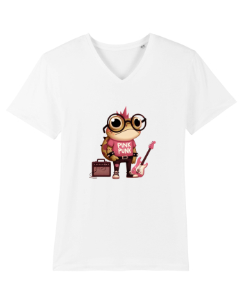 Pink Punk -pink toad 5 White