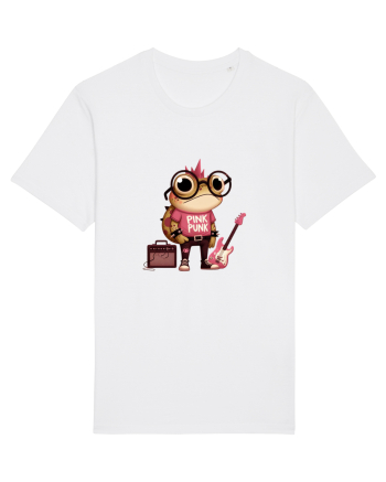 Pink Punk -pink toad 5 White