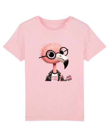 Pink Punk -pink flamingo 1 Cotton Pink
