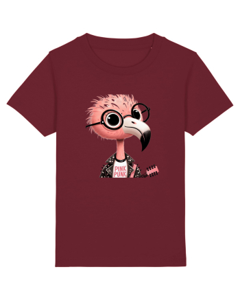 Pink Punk -pink flamingo 1 Burgundy