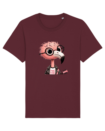 Pink Punk -pink flamingo 1 Burgundy