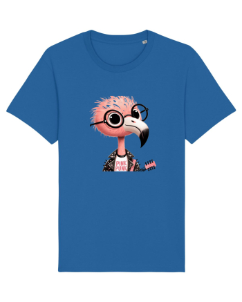 Pink Punk -pink flamingo 1 Royal Blue
