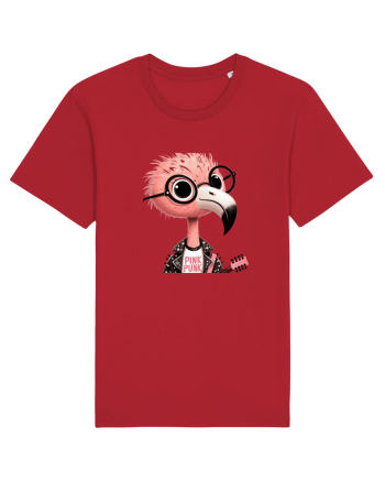 Pink Punk -pink flamingo 1 Red