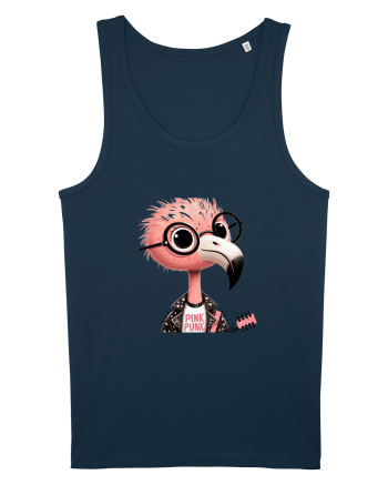 Pink Punk -pink flamingo 1 Navy