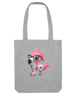 Pink Punk -pink flamingo 2 Sacoșă textilă