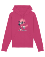 Pink Punk -pink flamingo 2 Hanorac Unisex Drummer