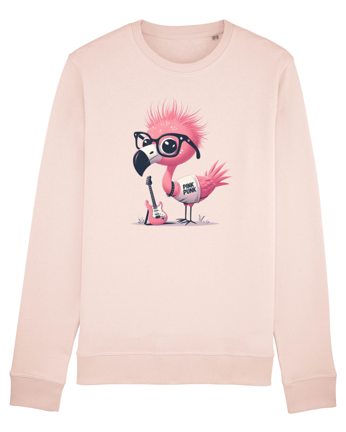 Bluză mânecă lungă Unisex Rise Candy Pink