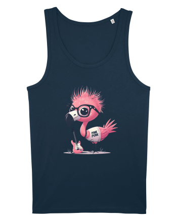 Pink Punk -pink flamingo 2 Navy