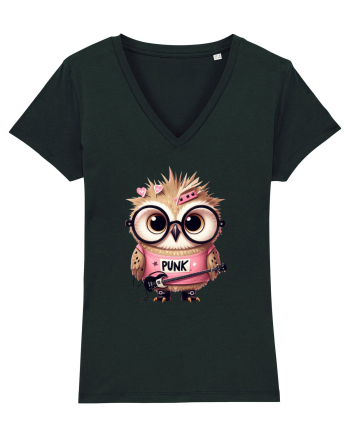 Pink Punk -owl 1 Black