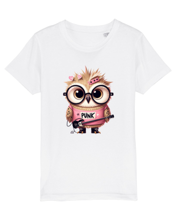 Pink Punk -owl 1 White