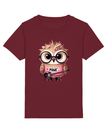 Pink Punk -owl 1 Burgundy
