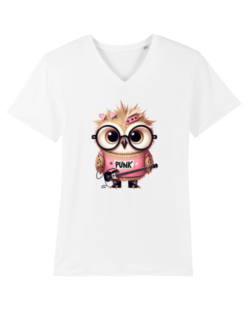 Pink Punk -owl 1 White