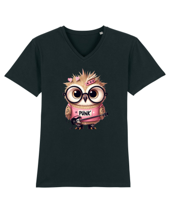 Pink Punk -owl 1 Black