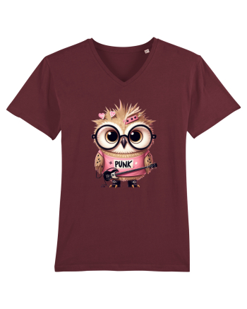 Pink Punk -owl 1 Burgundy