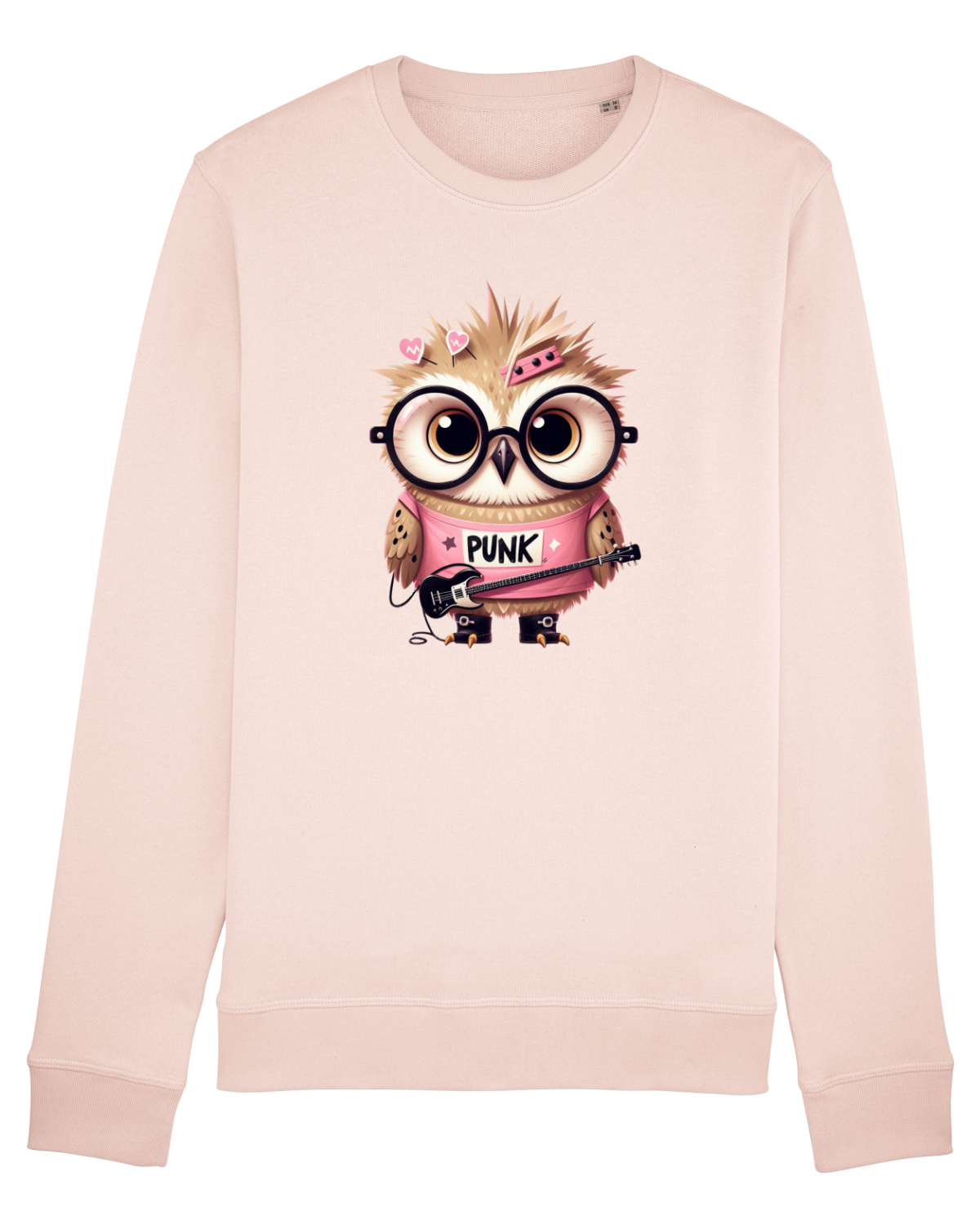 Bluză mânecă lungă Unisex Rise Candy Pink
