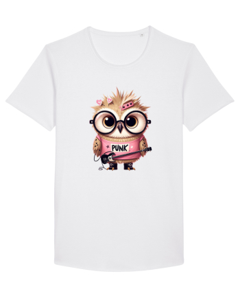 Pink Punk -owl 1 White