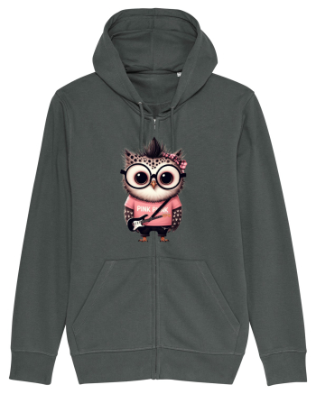 Pink Punk -owl 2 Anthracite
