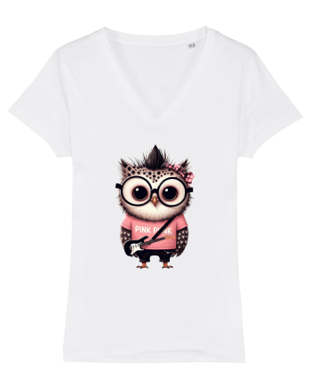 Pink Punk -owl 2 White