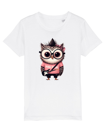 Pink Punk -owl 2 White
